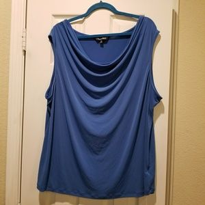 Blue Sleeveless Blouse / Tank Top